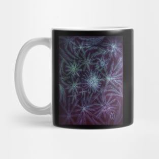 Frosty window pane Mug